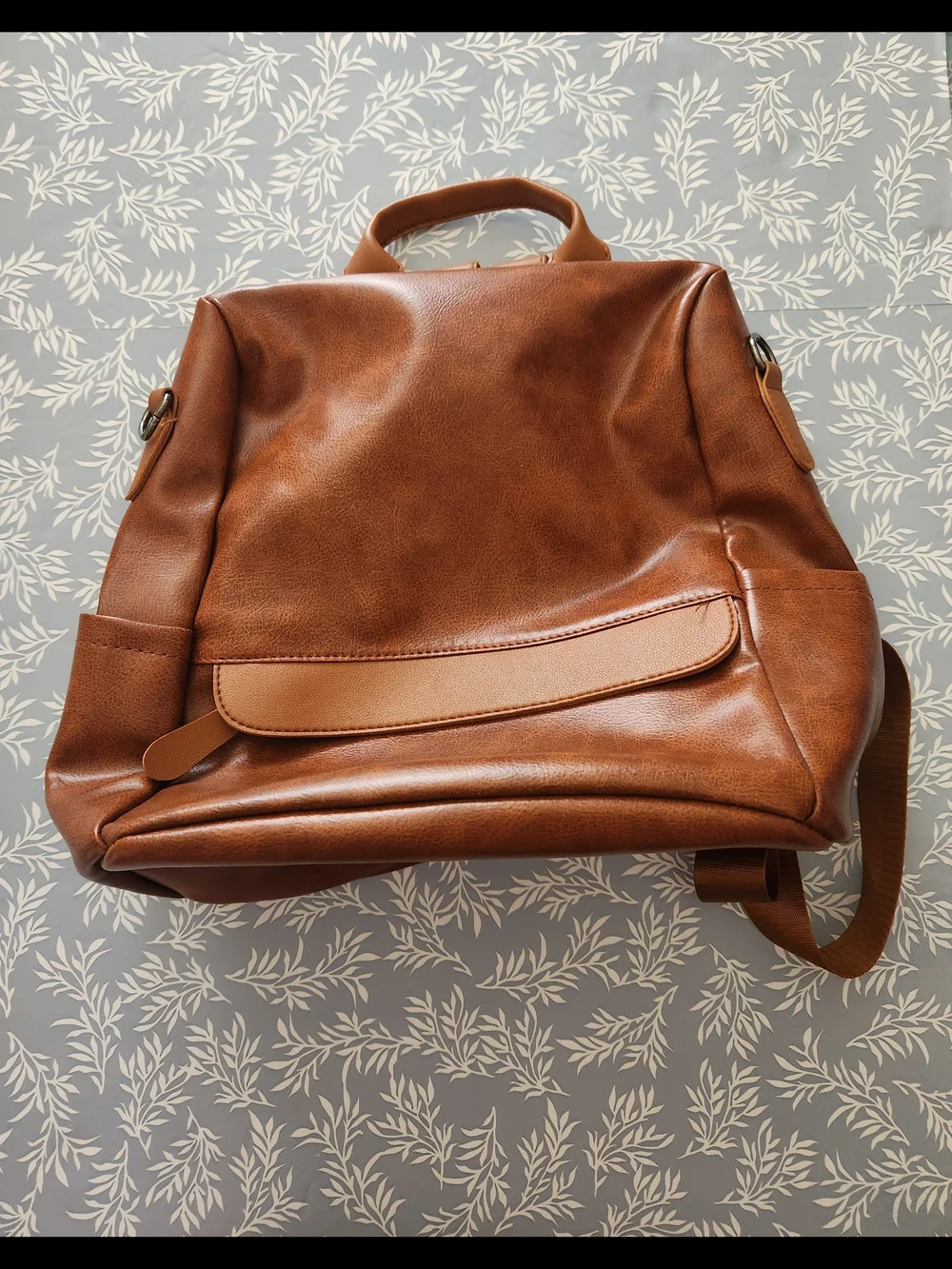 Classic Brown Backpack/purse